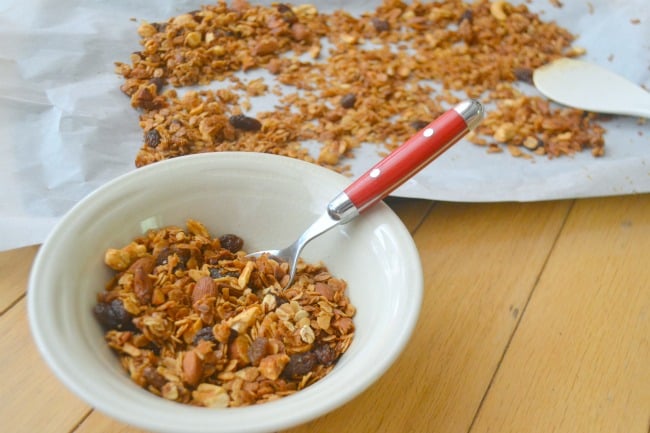 homemade granola