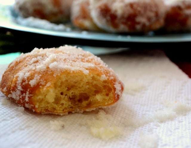 Portuguese donuts malasadas