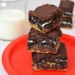 brownie cookie with oreos