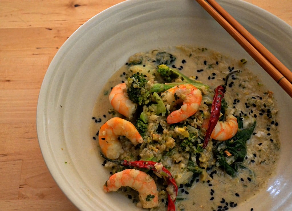 green thai curry