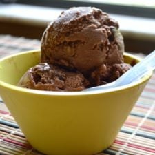 vegan chocolate ice cream