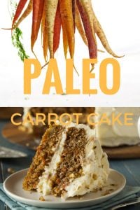 Paleo Carrot Cake Pinterest Pin