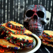 Halloween cut and bake cookies