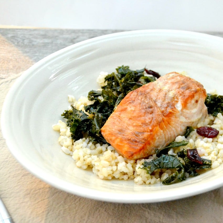 pan roasted salmon