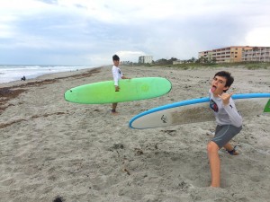 cocoa beach surfing