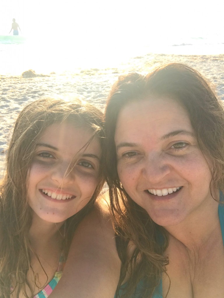 beach day with my kids