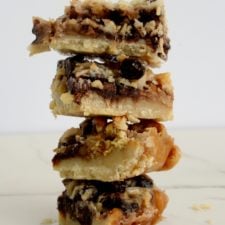 It might be hard to believe that these five layer bars can be vegan but it is true! Vegan food can be fun! | www.thesurferskitchen.com