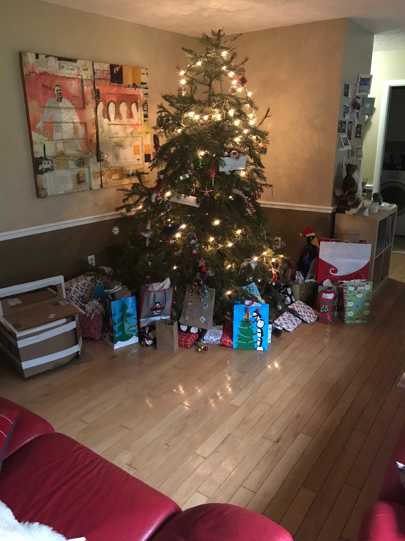 Christmas Tree with Presents