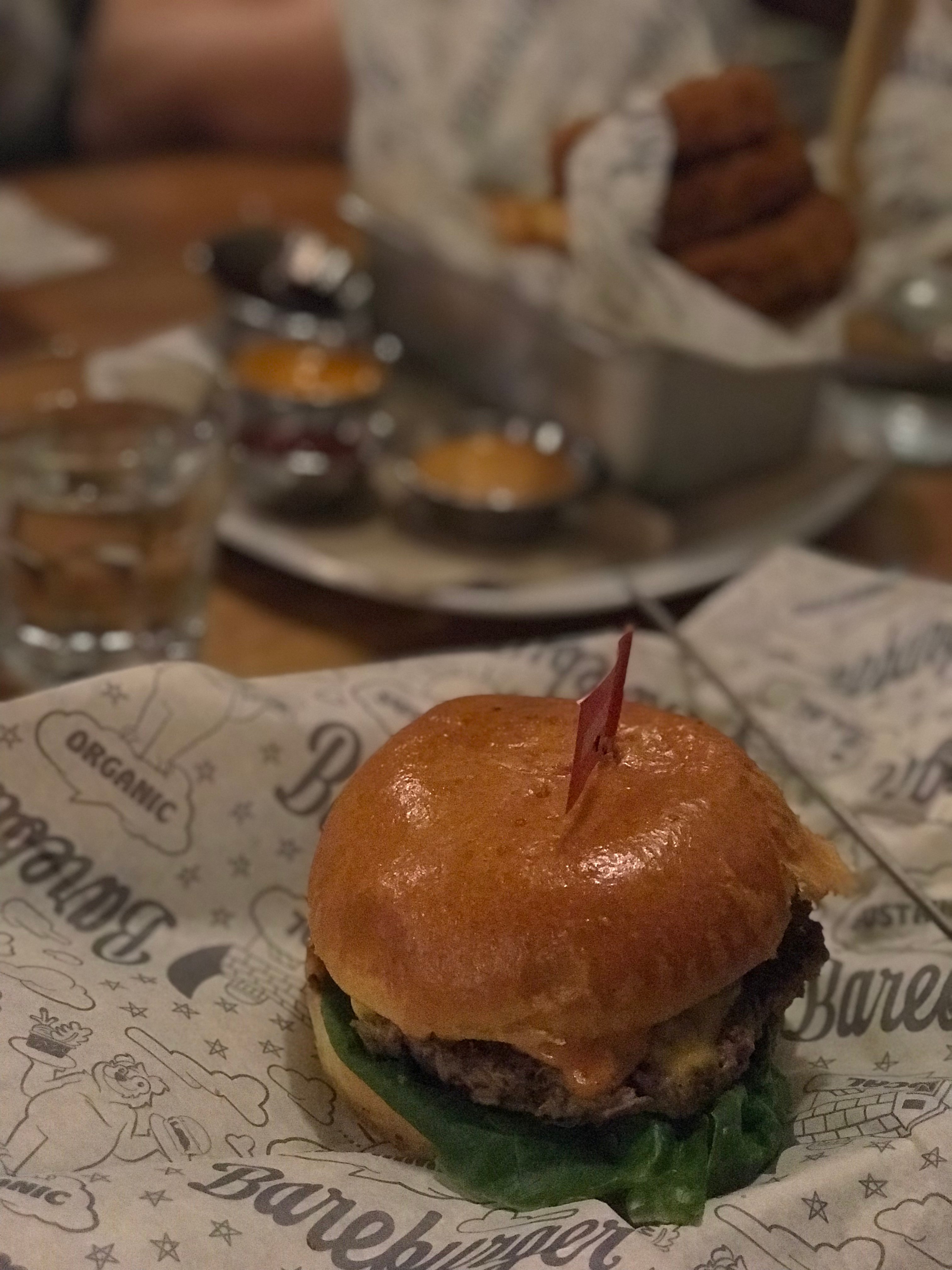 Impossible Burger from BareBurger in New York City