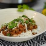 close up of vegetarian chili