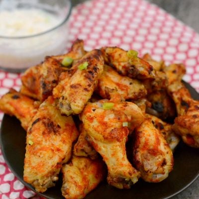 Baked Spicy Chicken Wings {Paleo and Whole 30 Adaptable}