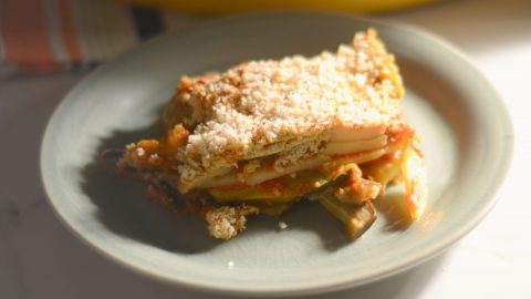 Eggplant Moussaka (aka Vegan, Gluten Free Lasagna) | The Surfer's