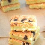 Hawaiian Butter Mochi with Chocolate chips