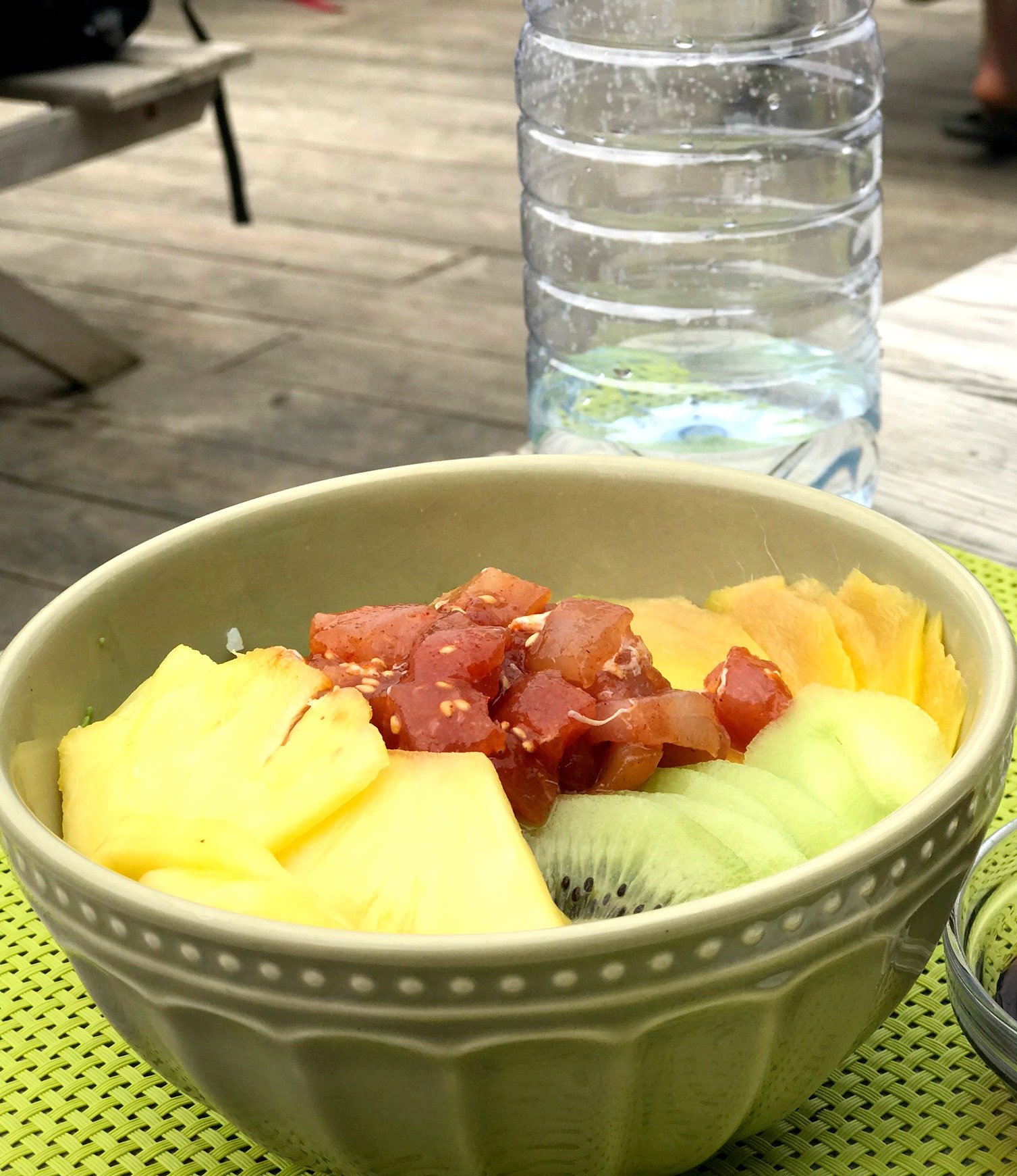 Tuna Poke Bowl from Santa Barbara Resort Cafe in Sao Miguel Azores