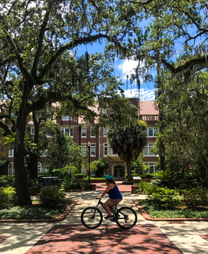 University of Florida Bike Ride Gainsville Florida