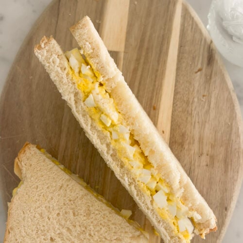 Japanese Egg Salad Sandwich Recipe | The Surfer's Kitchen